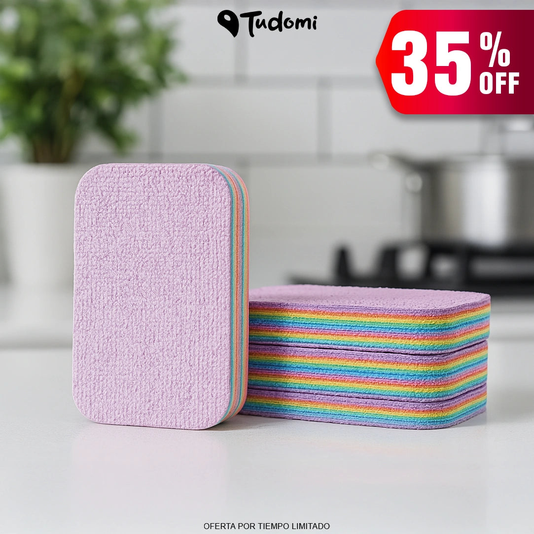 Esponja multicapas ultra absorvente