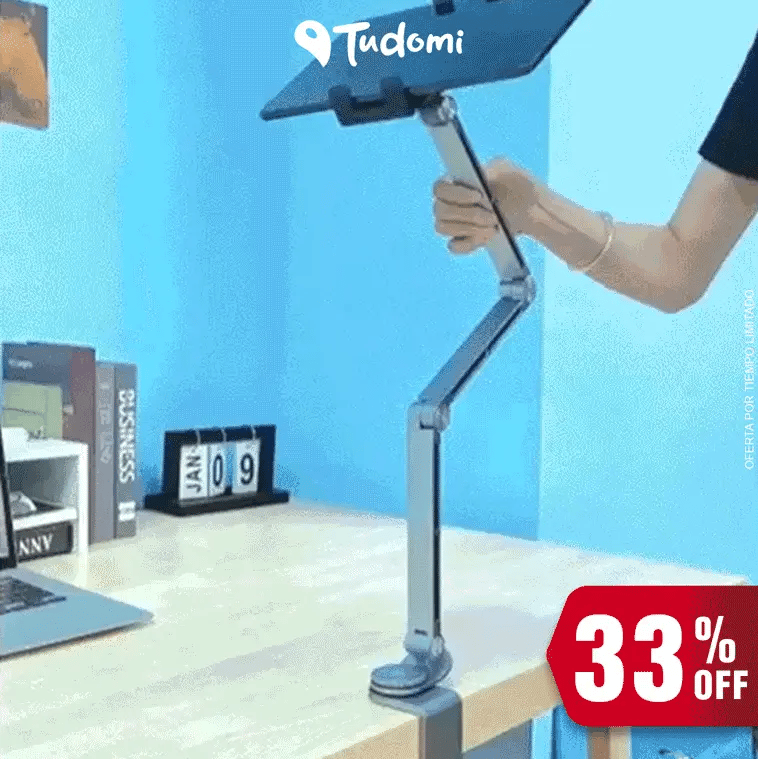 Trípode giratorio 360° de escritorio para celular