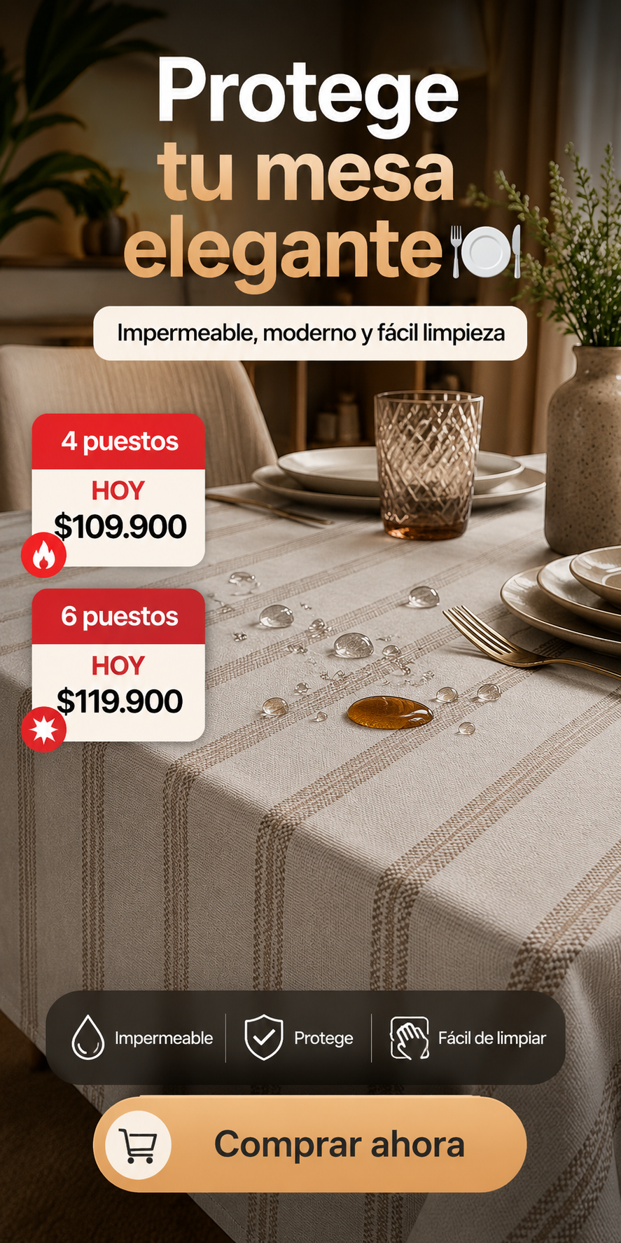 Mantel impermeable