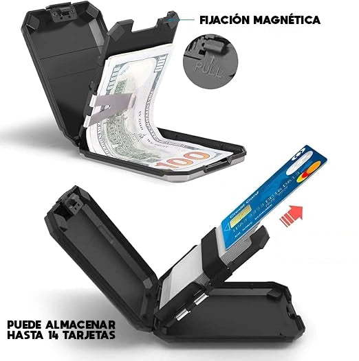 Tarjetero Ligero Antirrobo