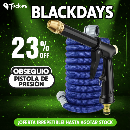 Manguera Expandible + OBSEQUIO Pistola de Presión