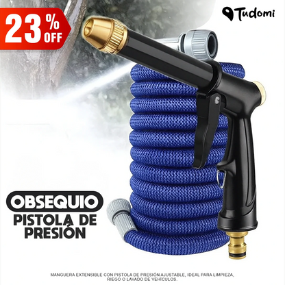 Manguera Expandible + OBSEQUIO Pistola de Presión