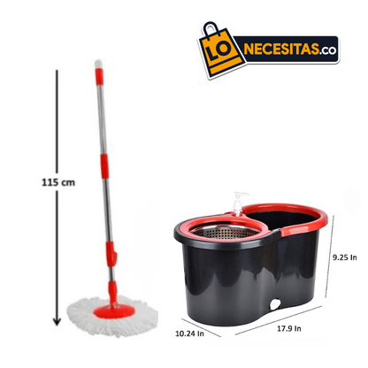 MagicMop ®Trapero giratorio mágico multifuncional