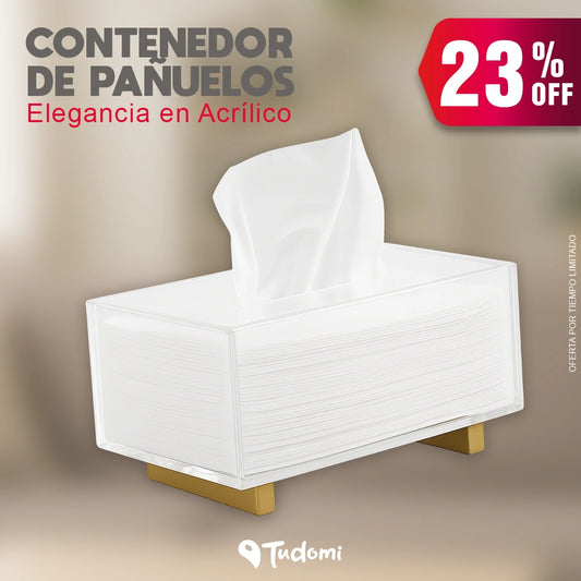 CONTENEDOR DE PAÑUELOS