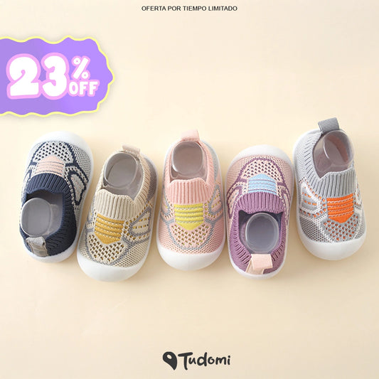 MEDIAS TIPO ZAPATO PARA BEBÉ / PACK X3