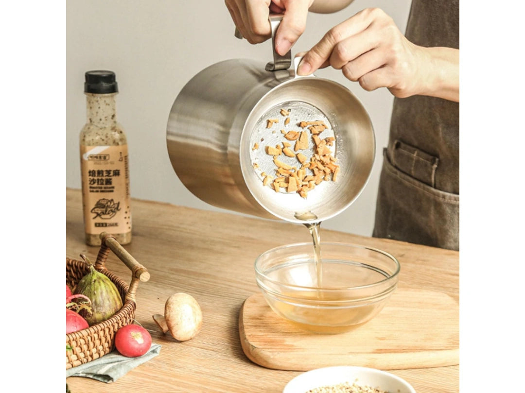 OLLA ACEITERA DE FILTRADO + MALLA