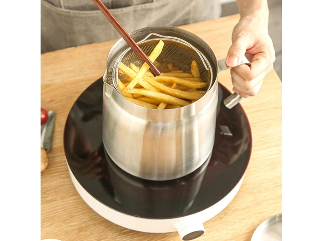 OLLA ACEITERA DE FILTRADO + MALLA