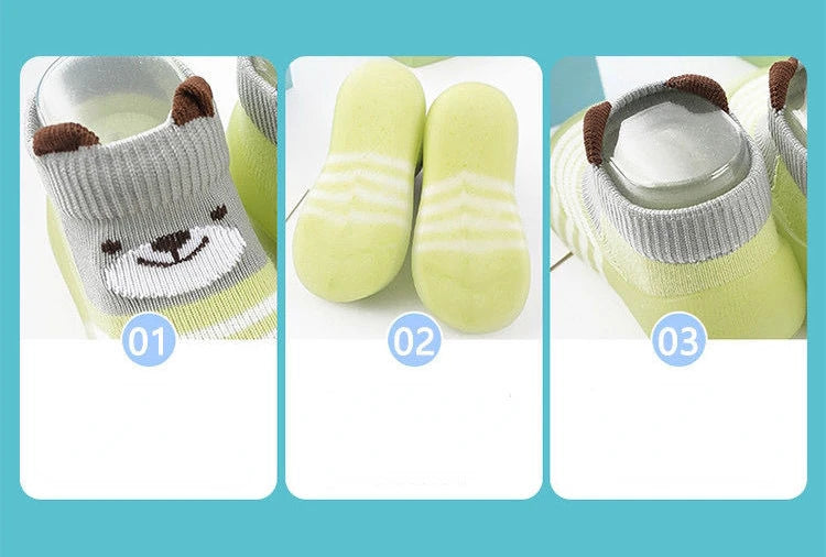 Medias tipo Zapato para Bebé X3 PARES