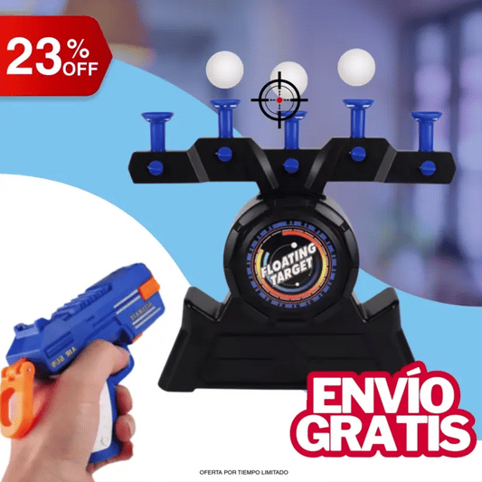 JUEGO FLOATING TARGET / Blaster de dardos