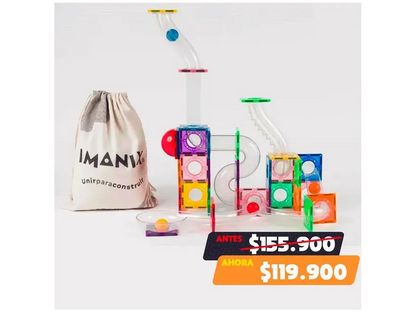 Set De Construcción Tobogán Magnético