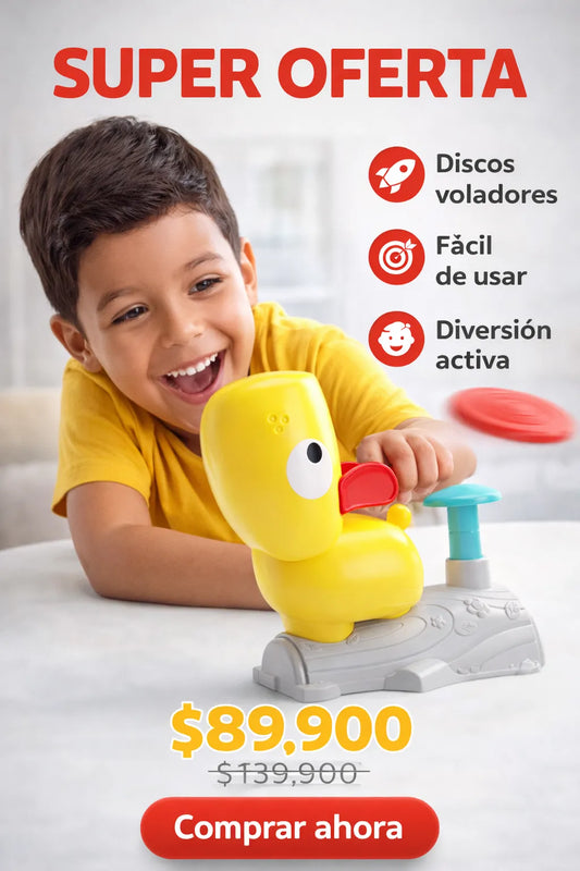 Lanzador De Discos Voladores / Juguetes Para Niños