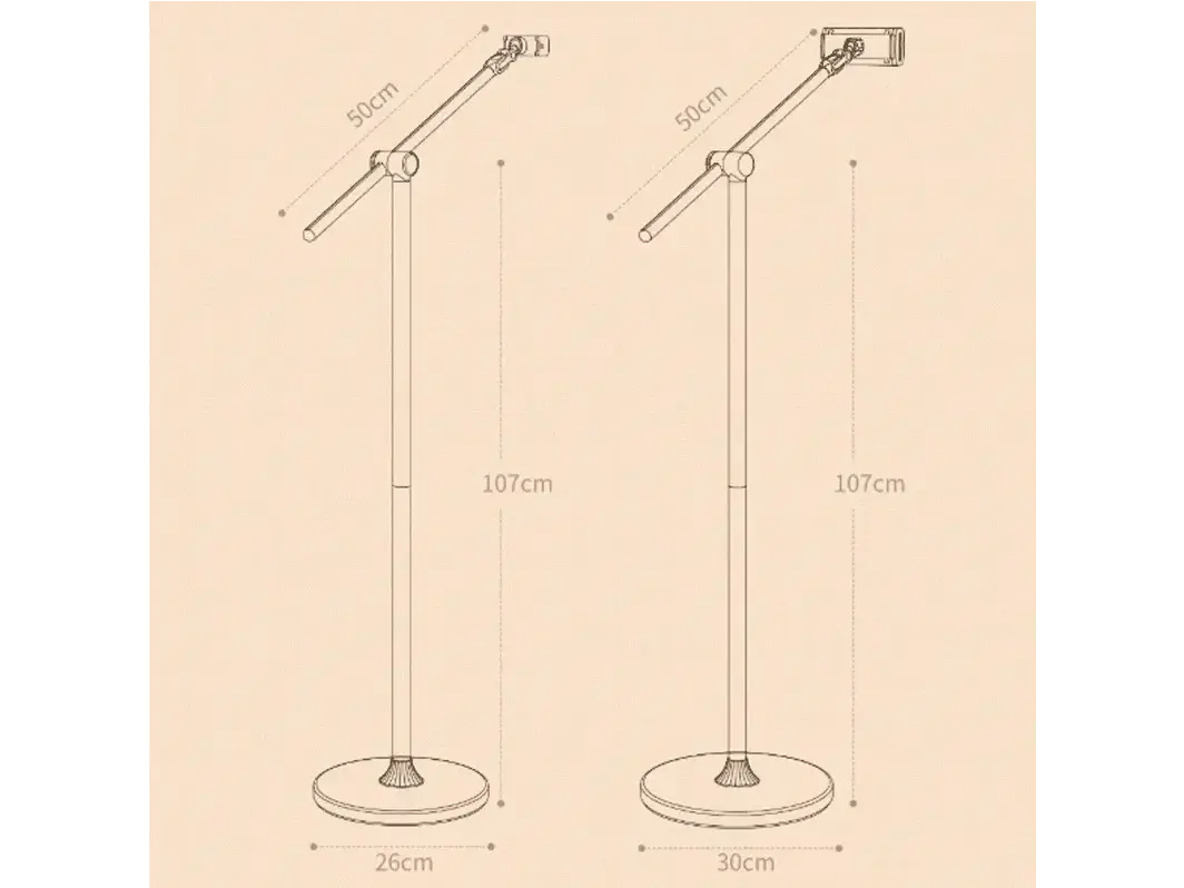Soporte para teléfono móvil y tablet