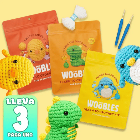 Kit de Crochet / 3 KITS POR EL PRECIO DE UNO