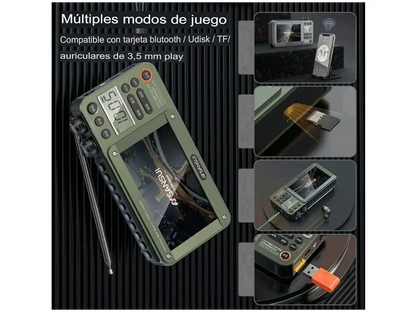 RADIO FM CON PANTALLA PLAY VIDEO