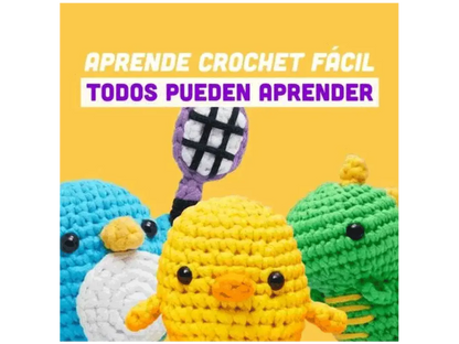 KIT DE TEJIDO AMIGURUMIS CROCHET